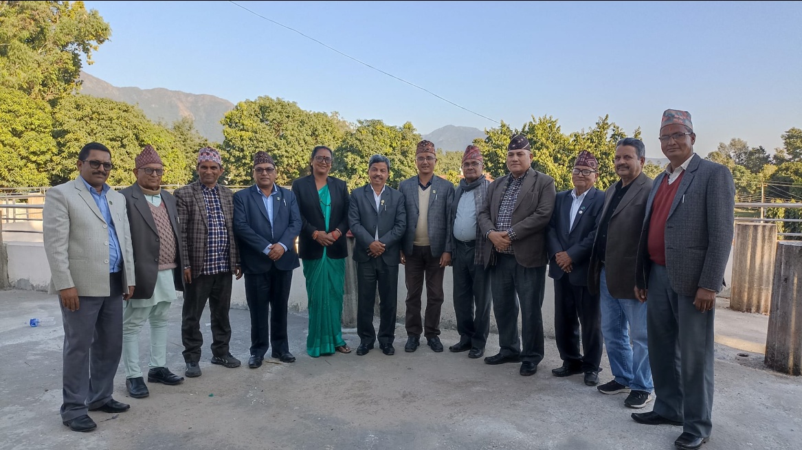 नेपाल नेत्रज्योति संघ दाङ शाखा सदस्यहरु